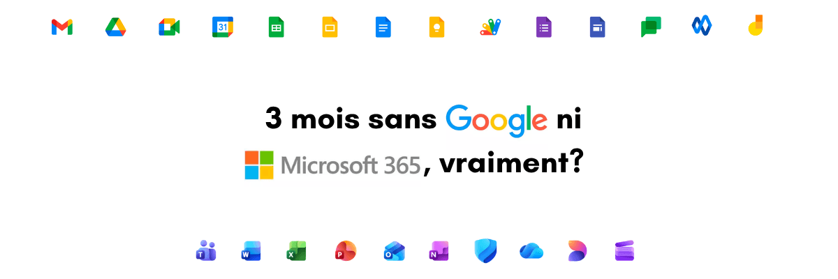 Sortir des GAFAM quand on crée sa boîte, ou comment faire des compromis
